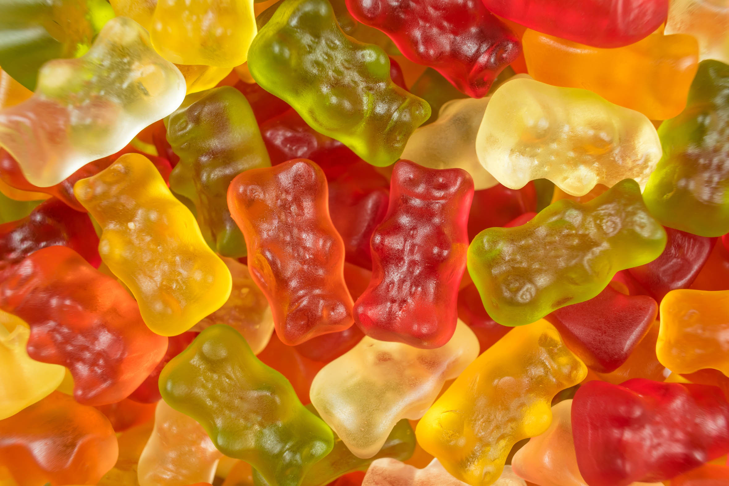 Sweet gummy bears